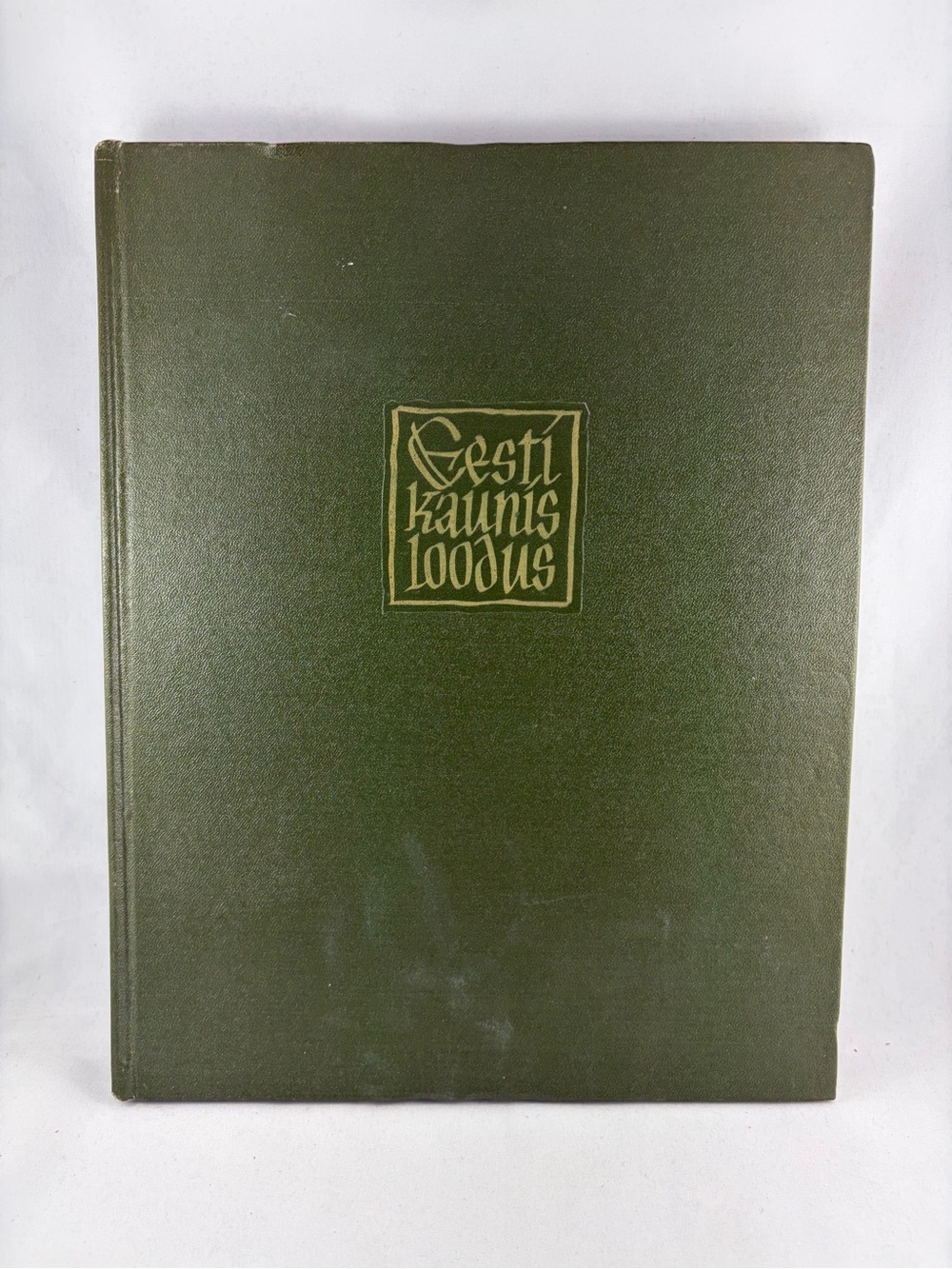 Vintage 1957 Eesti Kaunis Loodus – Estonian Nature Photography Hardcover